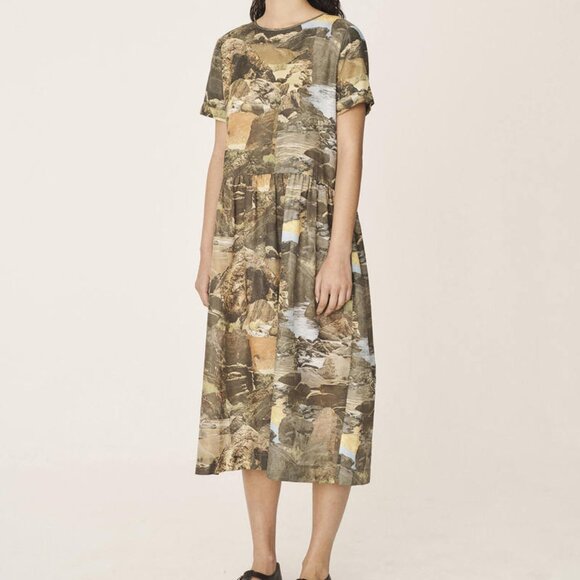 YMC Green Perhacs Dress - Picture 1 of 6